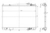 NRF 56085 Radiator, engine cooling